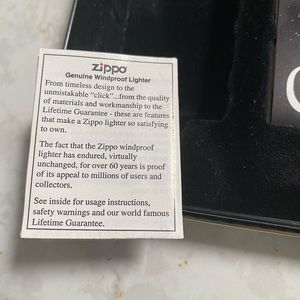 This is highly collectible zippo, I am a collector a lighters looking to sell